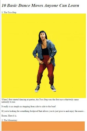How to Do Step Dancing Lessons Screenshot 1