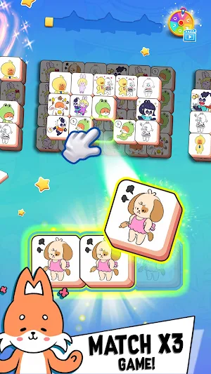 Kawaii Friends : Tiles Matcher Screenshot 1