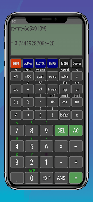 Scientific Calculator Screenshot 2
