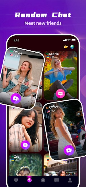 PairX: Global 1-on-1 Vibe Chat Screenshot 0
