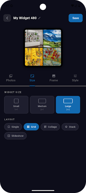 Photo Widget Screenshot 3