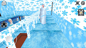 Frozen Granny Ice Queen Scary Screenshot 1