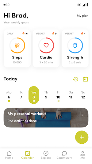CLEAN FITNESS Screenshot 0