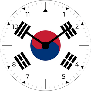 South Korea Analog Watch Face Screenshot 0