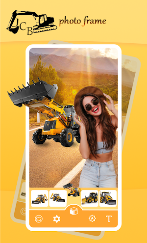JCB hoto Frame Screenshot 2