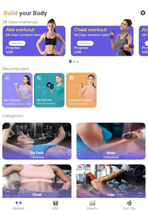 FIT30 – Fitness App for All Screenshot 1