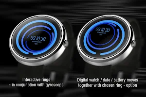 Rings - interactive Watch Face Screenshot 1