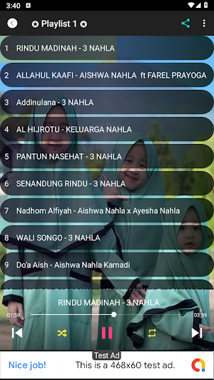 Rindu Madinah - Aishwa 3 Nahla Screenshot 0