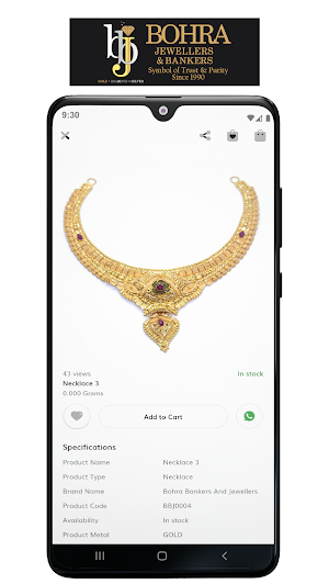 Bohra Jewellers And Bankers Screenshot 2