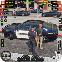 City Cop Car Game 3D