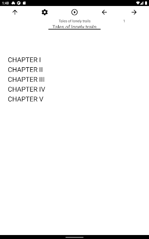 Book, Tales of lonely trails Screenshot 2