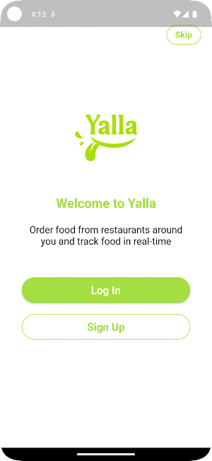 Yalla Delivery Screenshot 0