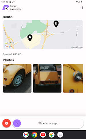 Driver by Rocket Assistance Screenshot 2