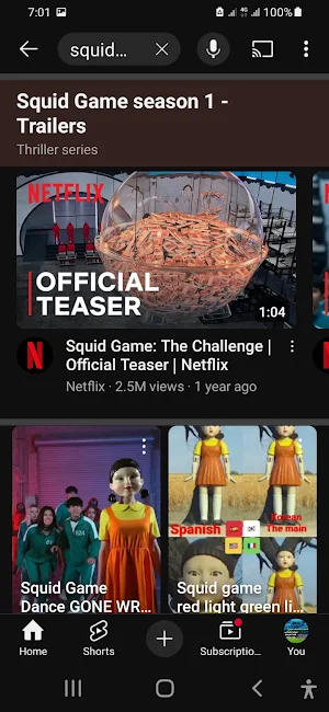 Search Video Screenshot 1