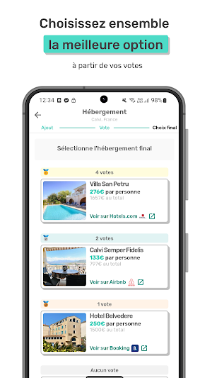 SmarTrips - Voyage entre amis Screenshot 3