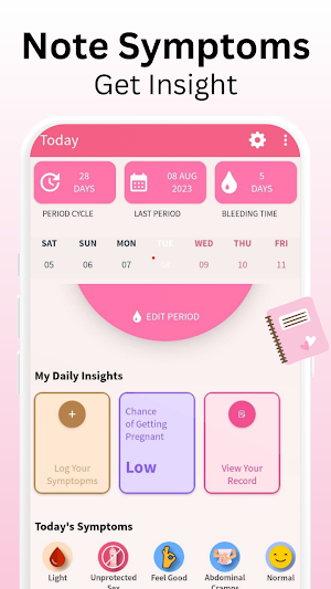 Flo_Period Tracker & Ovulation Screenshot 3
