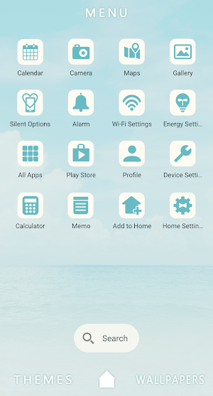 Summer Beach Vibes Theme +HOME Screenshot 1
