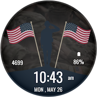 USA Memorial Watch Face