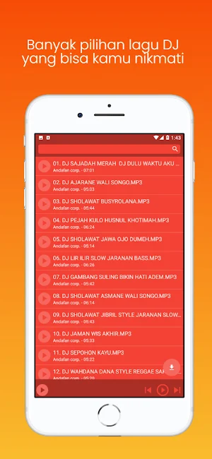 DJ Sajadah Merah Sholawat Nabi Screenshot 1