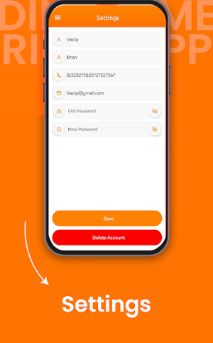 DineHome Rider App Screenshot 3