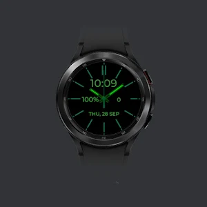 Neon Green watchface Screenshot 0