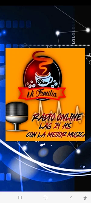 Bar Mi Familia Radio Screenshot 0