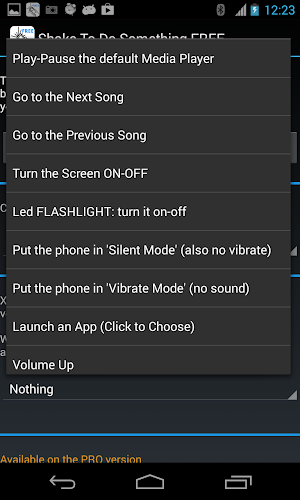 Shake To Do Something FREE Screenshot 1
