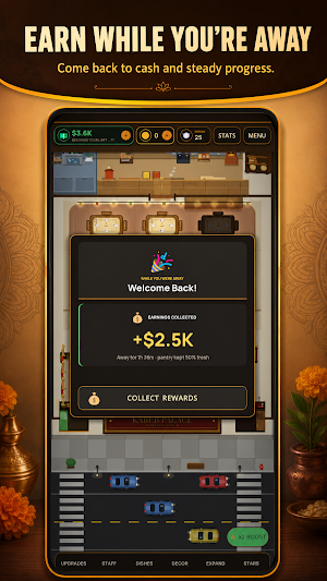 Idle Indian Restaurant game Screenshot 1