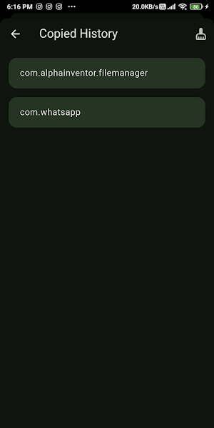 Package Name Viewer Screenshot 2