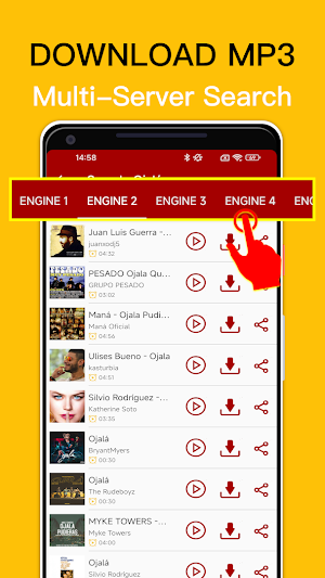 Download Music Mp3 Full Songs Screenshot 2