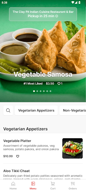 The Clay Pit Indian Cuisine Screenshot 1