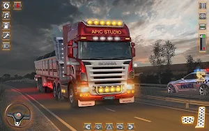 Euro Oil Tanker Truck Games 3D Screenshot 1