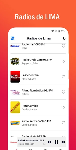 Radios de Lima en Vivo Screenshot 2