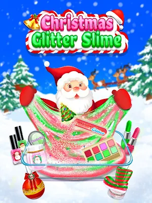 Glitter Slime -Christmas Party Screenshot 0
