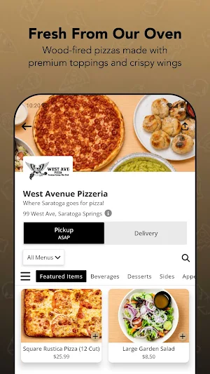 West Ave Pizza Screenshot 1
