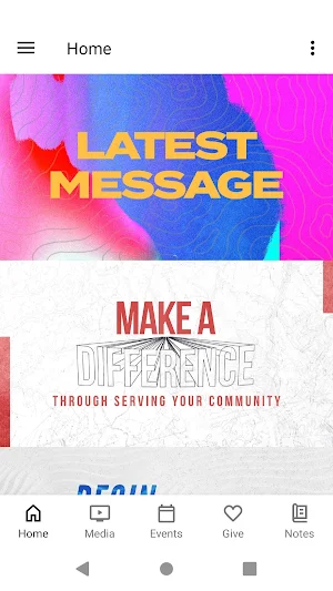 theChapel App Screenshot 0