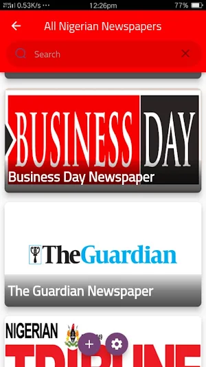 All Nigerian Newspapers Screenshot 2