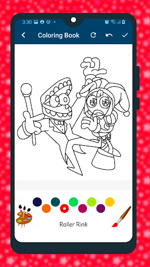 Pomni Digital Circus Coloring Screenshot 0