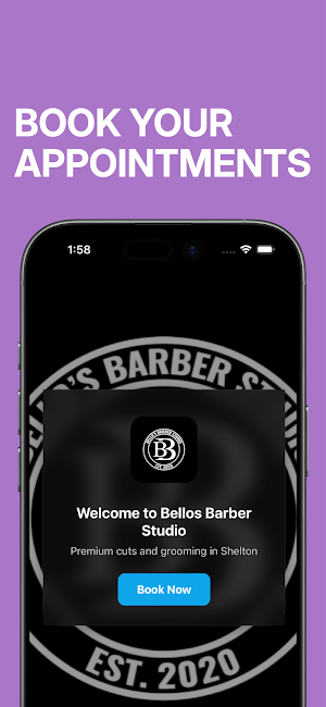 Bellos Barber Studio Screenshot 1