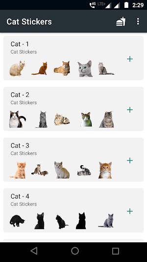Cat Stickers for WAStickerApps Screenshot 0
