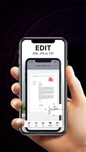 pdf scanner document app Screenshot 3