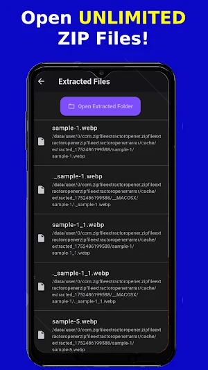 ZIP File Extractor Opener Rar Screenshot 1
