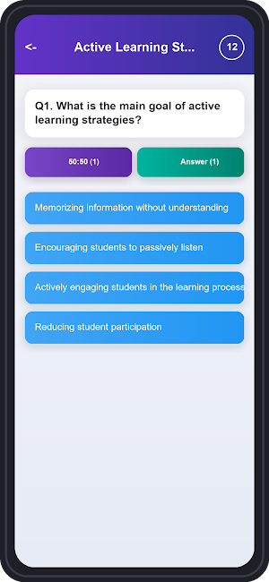 Learning Strategies Trivia Screenshot 3