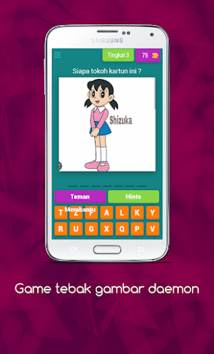 Game tebak gambar daemon Screenshot 3