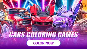 Cars, Transport Coloring Games Screenshot 3