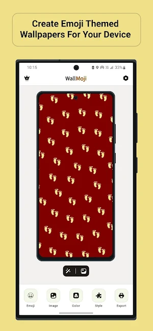 WallMoji - Emoji Wallpaper Screenshot 1