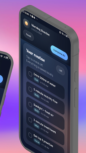Morning Routine For Success Screenshot 1
