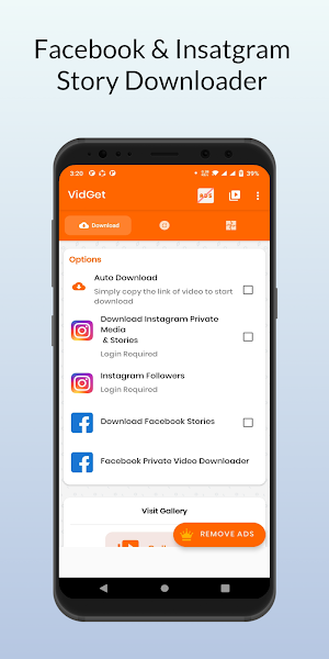 VidGet - All Video Downloader Screenshot 2