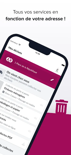 Mes déchets - Châteauroux M. Screenshot 1