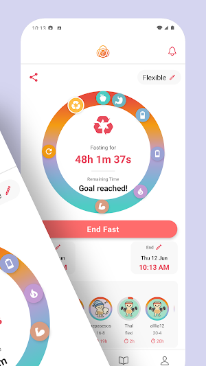 Fasting Circles Screenshot 1